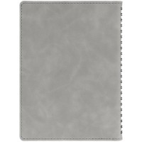 Ежедневник Spring Urban на заказ, недатированный, серый