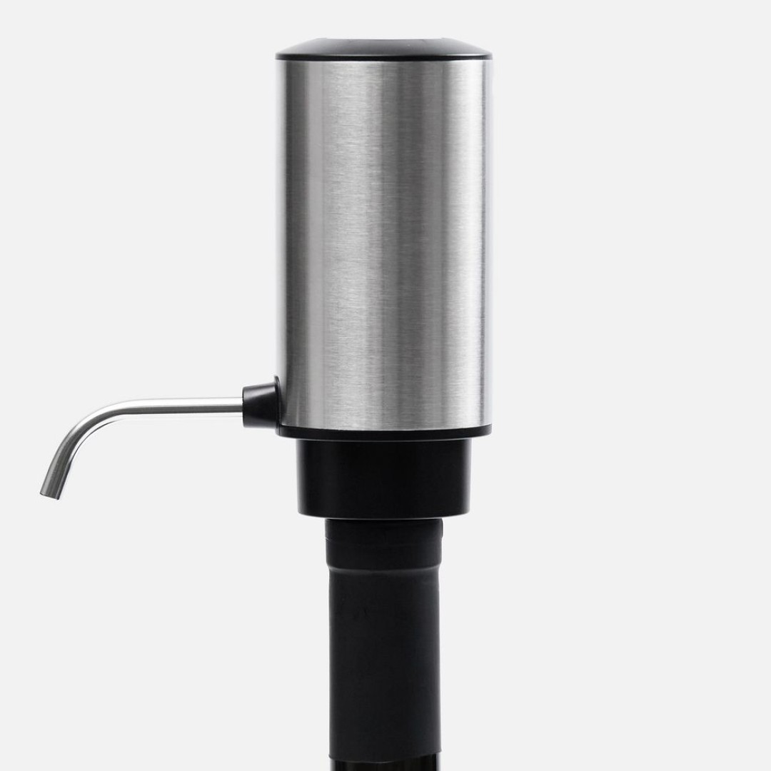 Электрический аэратор-дозатор для вина Tuoretta, серебристый