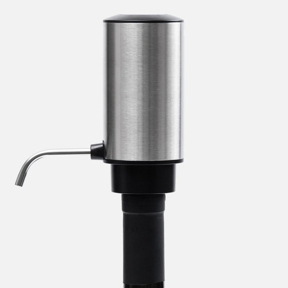 Электрический аэратор-дозатор для вина Tuoretta, серебристый