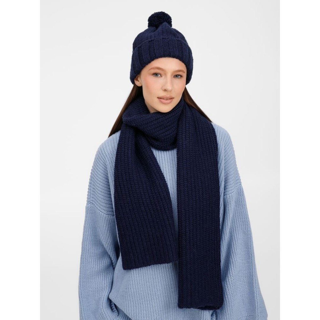 Шапка Frissonelle, темно-синяя