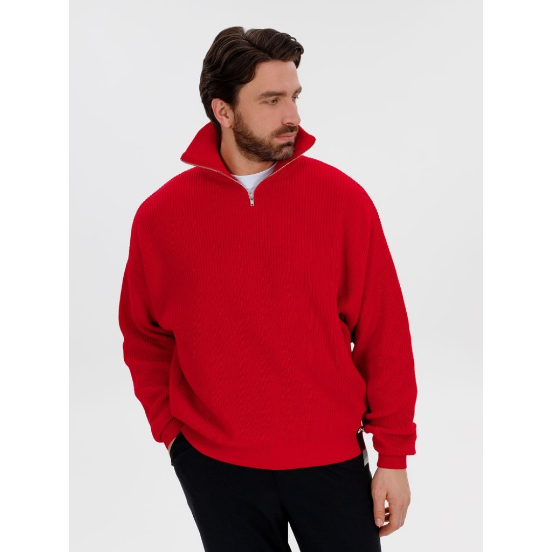 Джемпер Siluetti Birne, красный, размер S/M