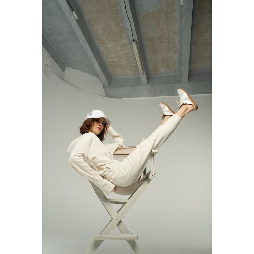 Джоггеры J2, молочно-белые, размер XS/S