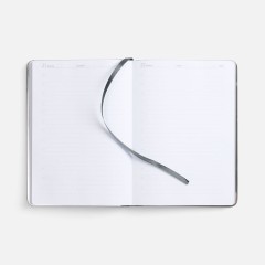 Ежедневник Metal Frame на заказ, датированный, серый