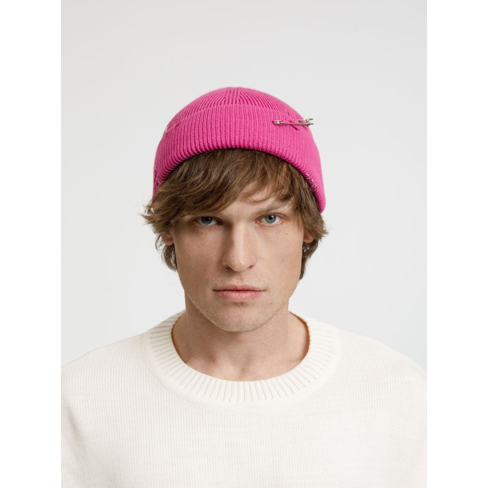 Шапка Pricker, розовая (малиновая)