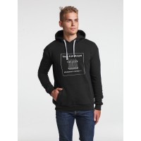 Толстовка «Тварь я дрожащая...», черная, XS