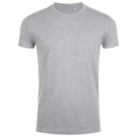 Футболка мужская приталенная Imperial Fit 190, серый меланж, L