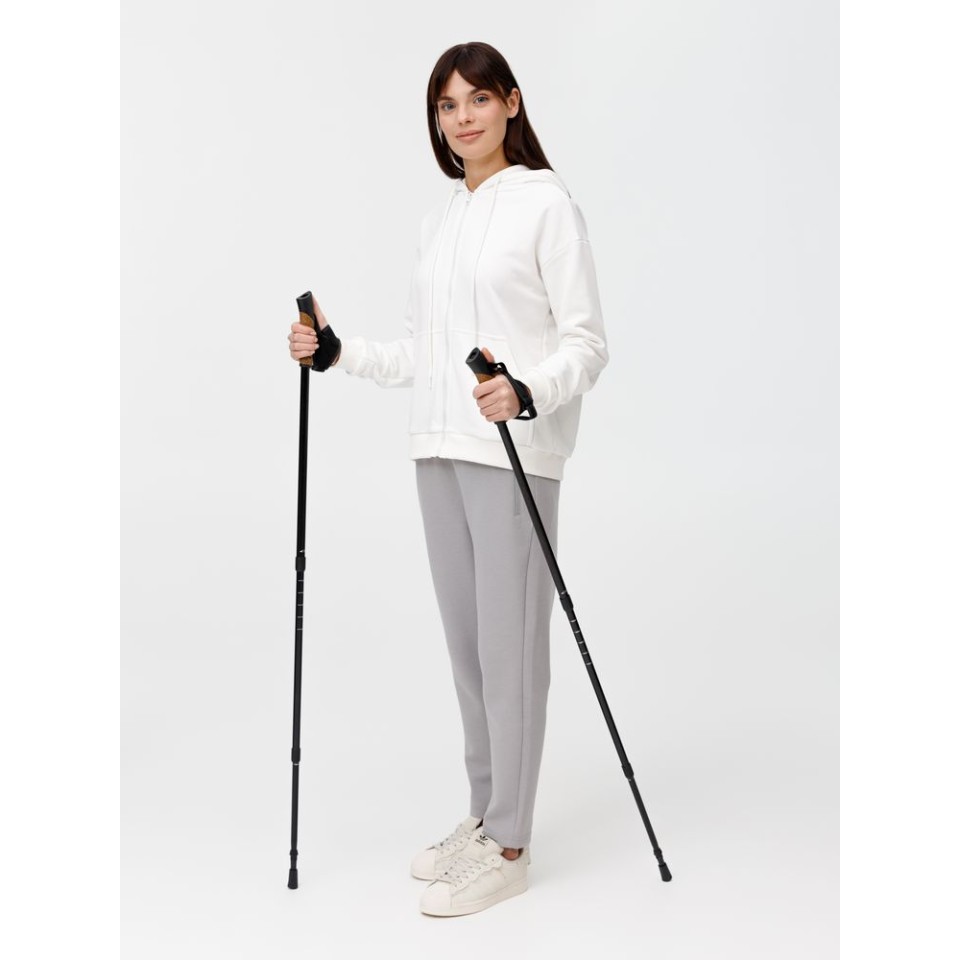 Палки для скандинавской ходьбы Trekk, черные