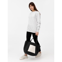 Шопер Shophop, черный с неокрашенным