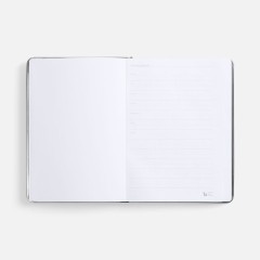 Ежедневник Metal Frame на заказ, датированный, серый