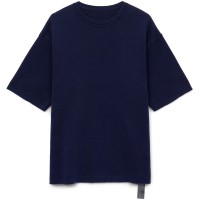 Джемпер с коротким рукавом Siluetti Volumica, темно-синий, размер XS/S