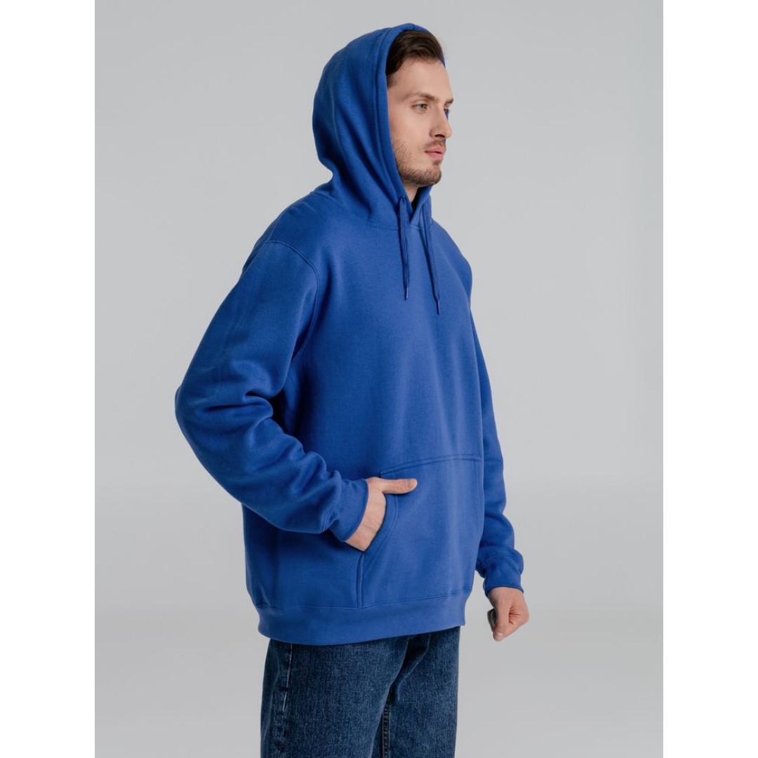 Толстовка с капюшоном Slam 320, ярко-синяя, S