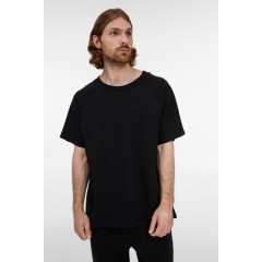 Футболка унисекс T2, черная, размер XS/S