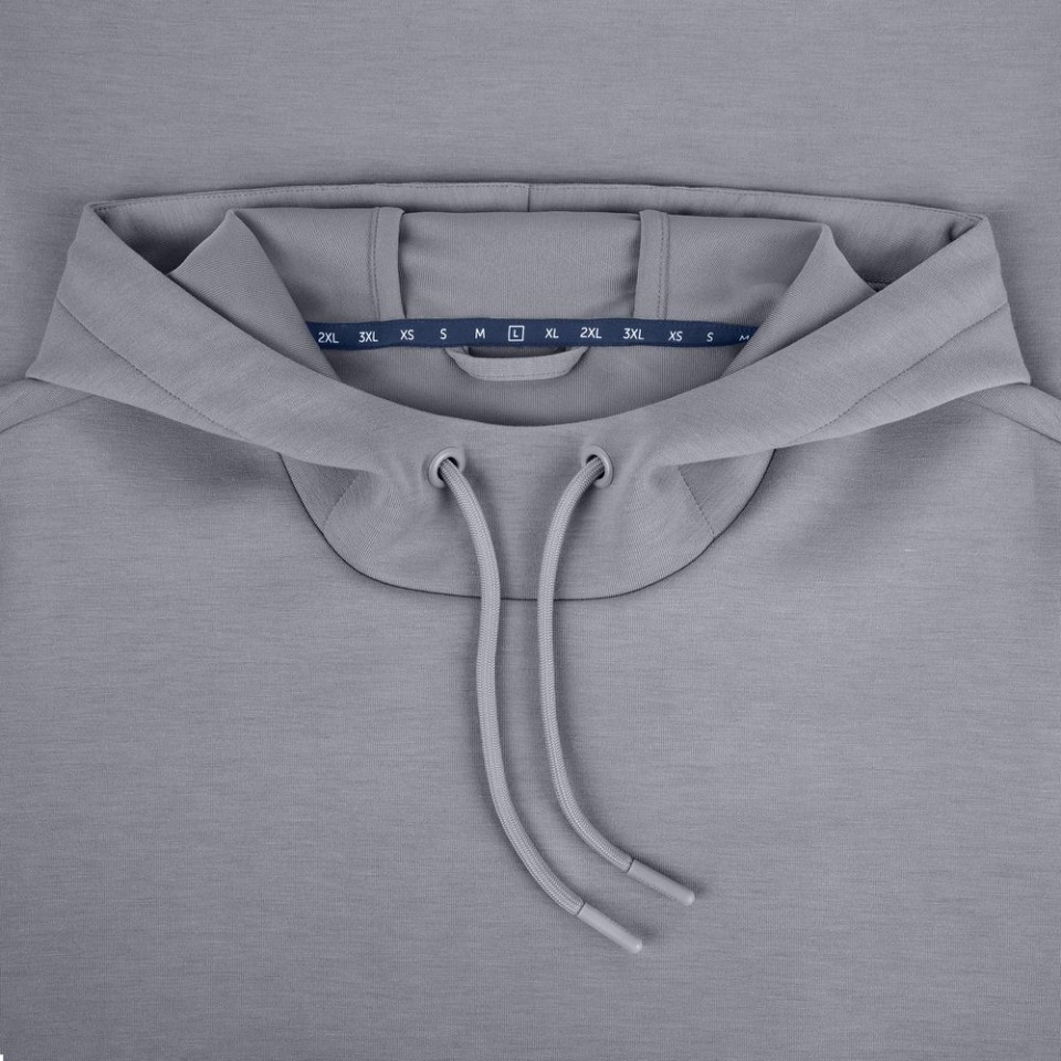 Худи унисекс Begi, серое, размер XS