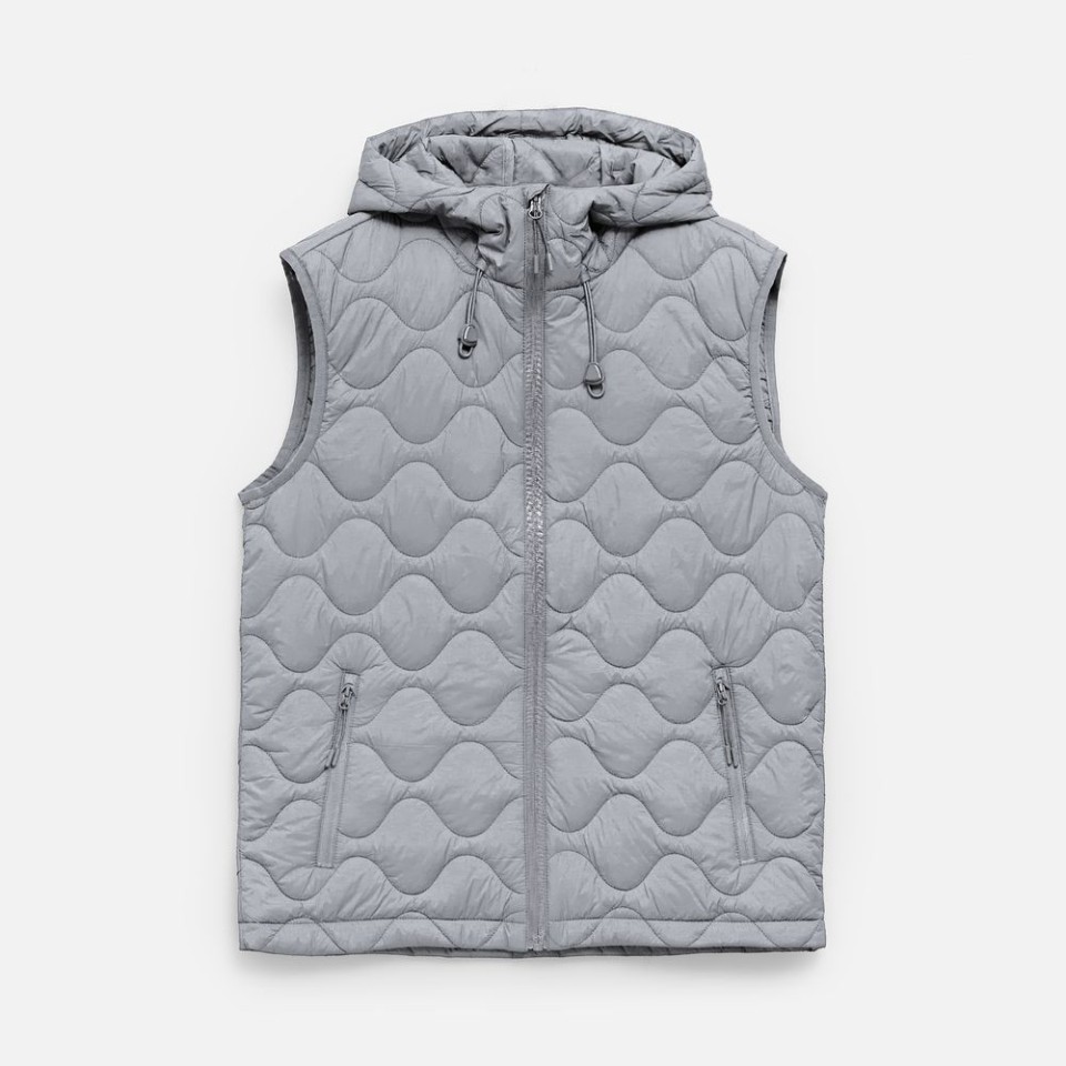 Жилет унисекс Tarnaby, светло-серый, размер S