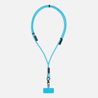 Кабель-ланьярд energyFlex Power Delivery 60 Вт, голубой