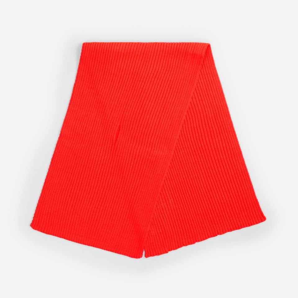 Шарф Yong, ярко-красный (кармин)