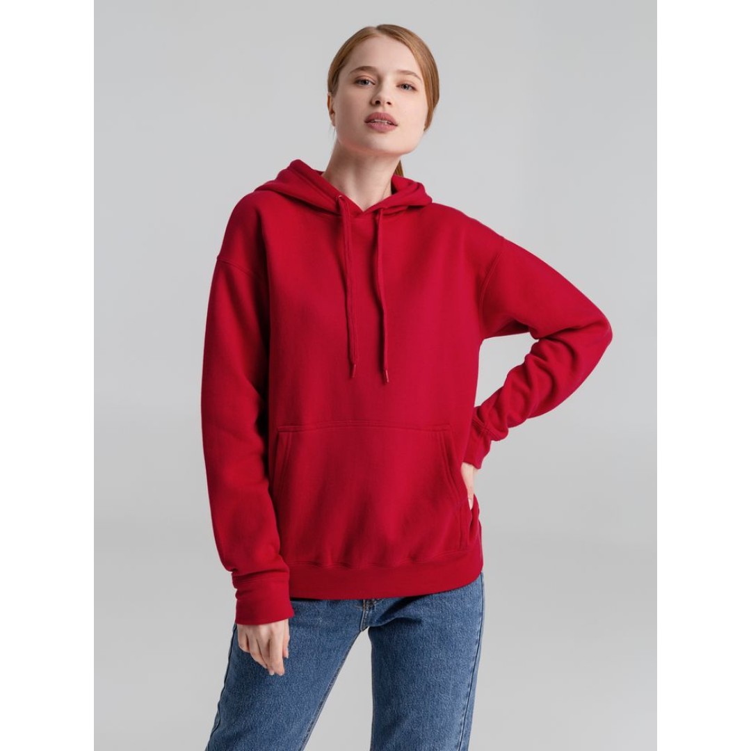 Толстовка с капюшоном Slam 320, бирюзовая, XXL