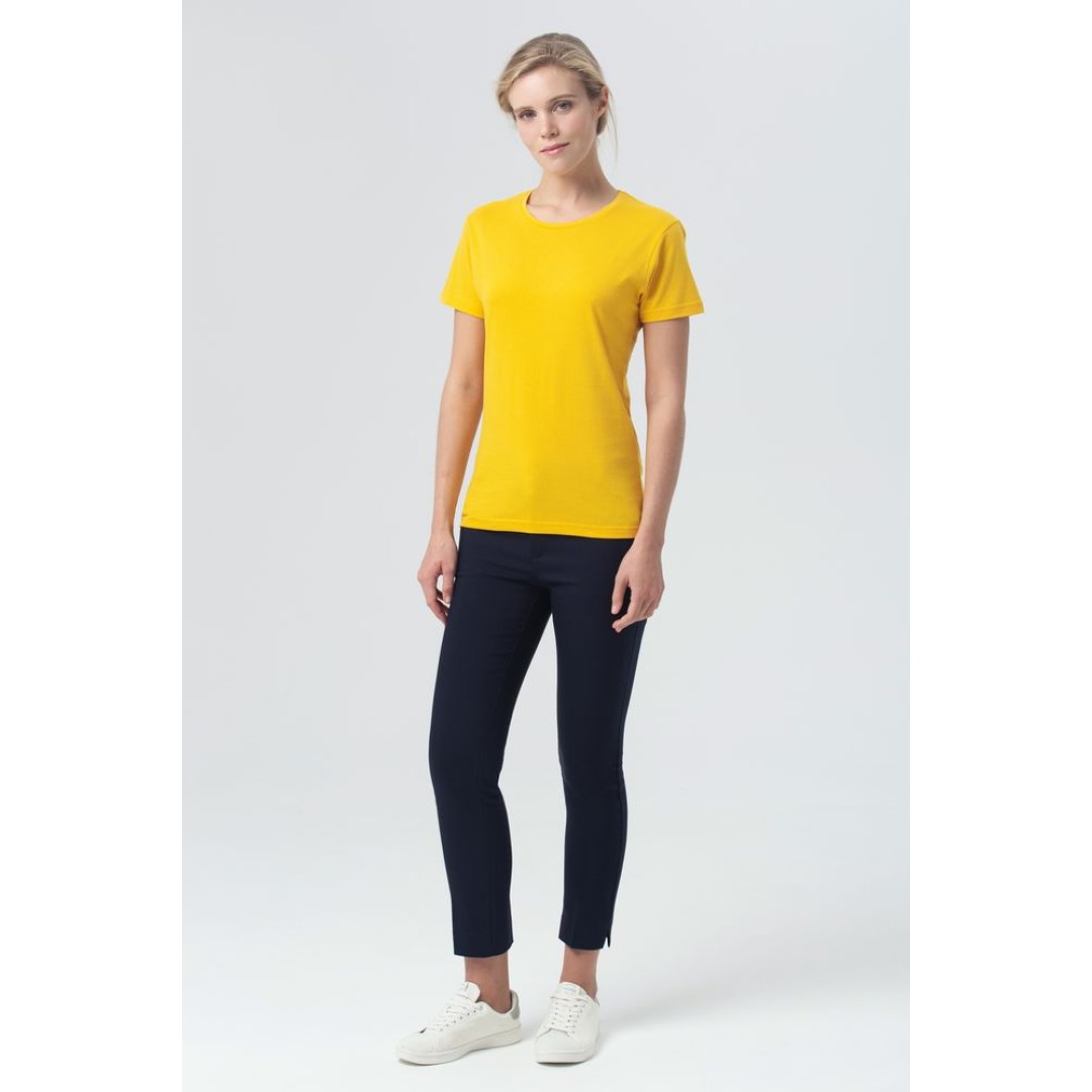 Футболка женская Miss 150 желтая, M