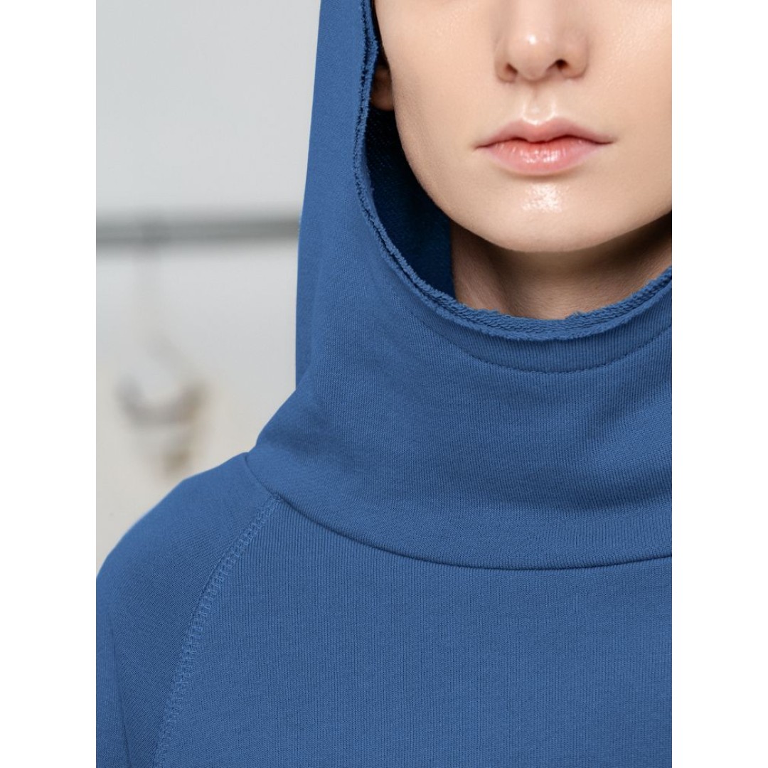 Худи Vozduh, синее, L