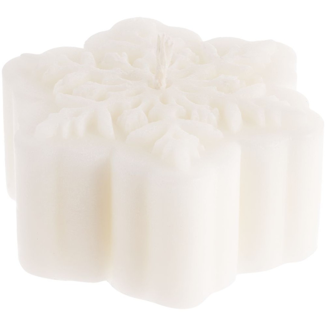 Свеча Snowlight 2, белая, 6 см