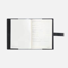 Ежедневник Repute, недатированный, черный