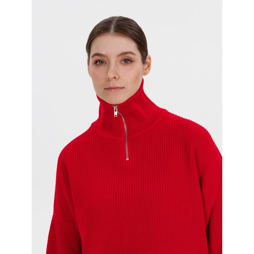 Джемпер Siluetti Birne, красный, размер S/M