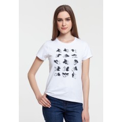 Футболка женская «Неочевидное», белая, M