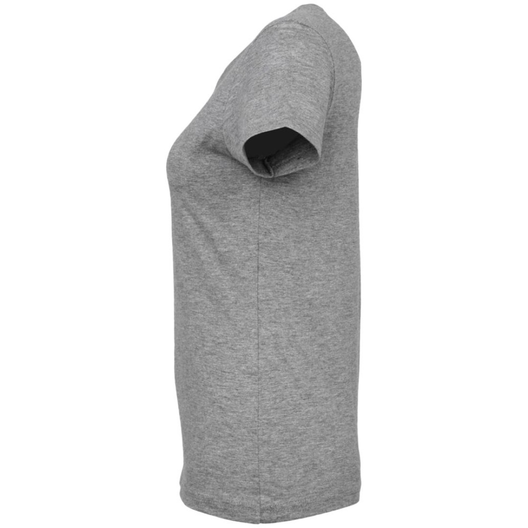 Футболка женская Imperial women 190 серый меланж, L