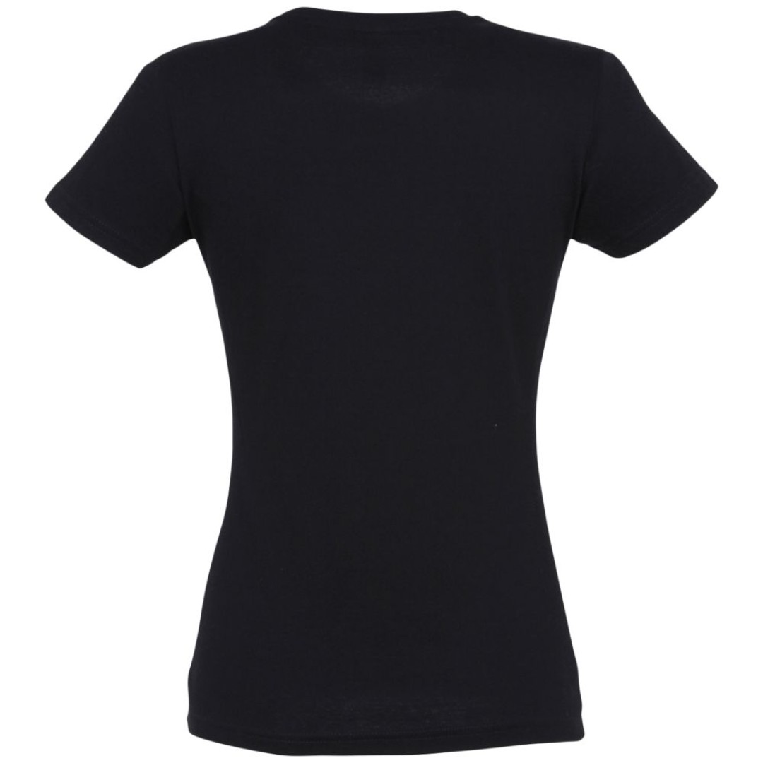 Футболка женская Imperial women 190 черная, M