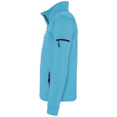 Куртка флисовая мужская New look men 250 бирюзовая, S