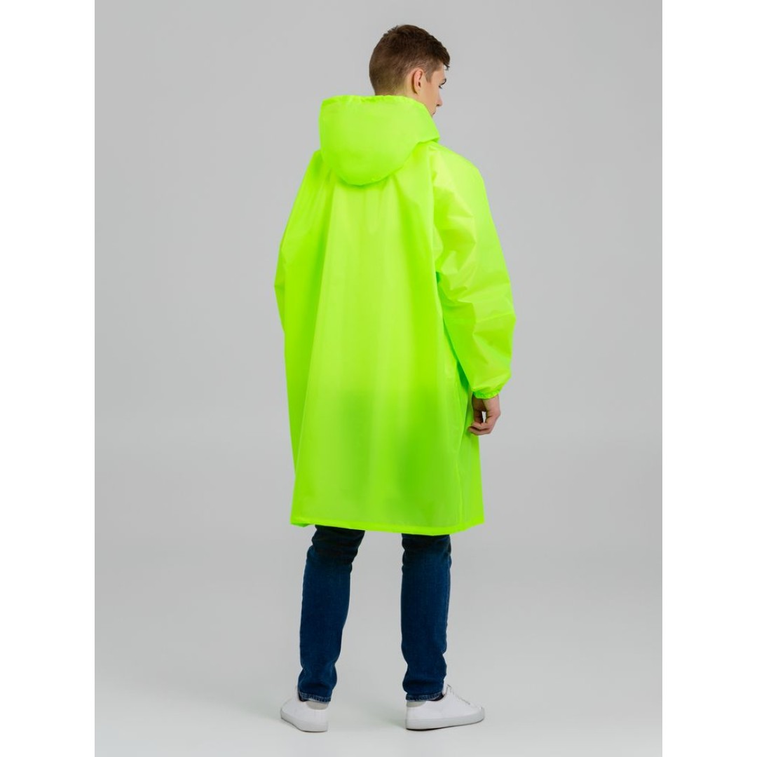 Дождевик-анорак Alatau, желтый неон, единый
