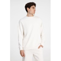 Свитшот унисекс S2, молочно-белый, размер XS/S