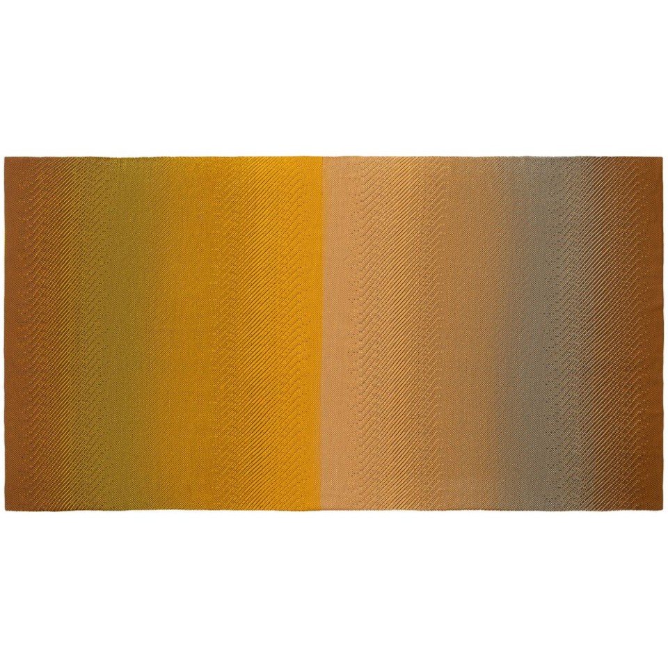 Плед Dreamshades, желтый с коричневым