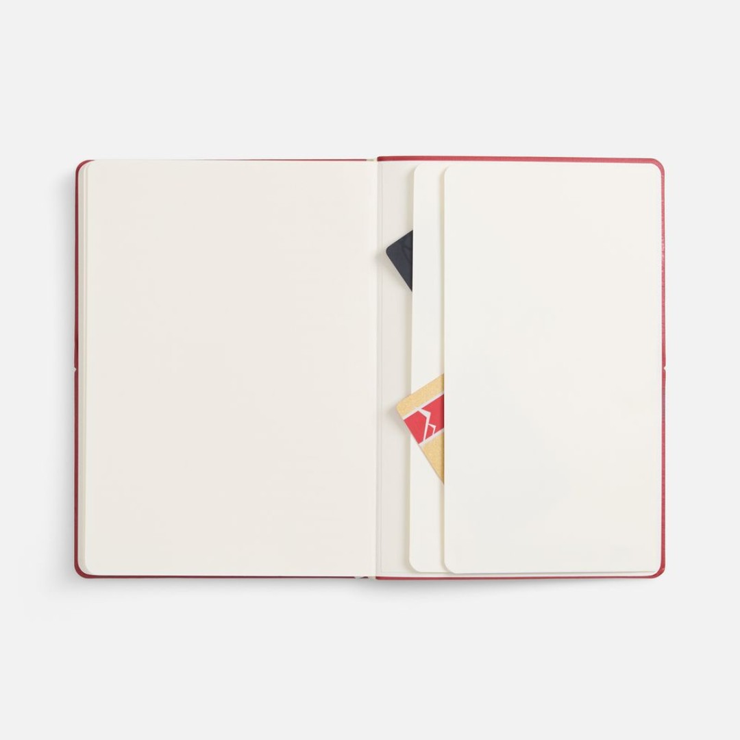 Ежедневник Kuka, недатированный, ver.2, красный