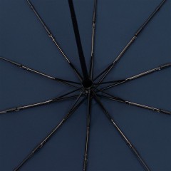 Зонт складной Cloudburst в подарочной упаковке, темно-синий