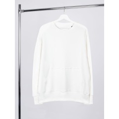 Свитшот оверсайз унисекс Vozduh, молочно-белый, размер XS/S