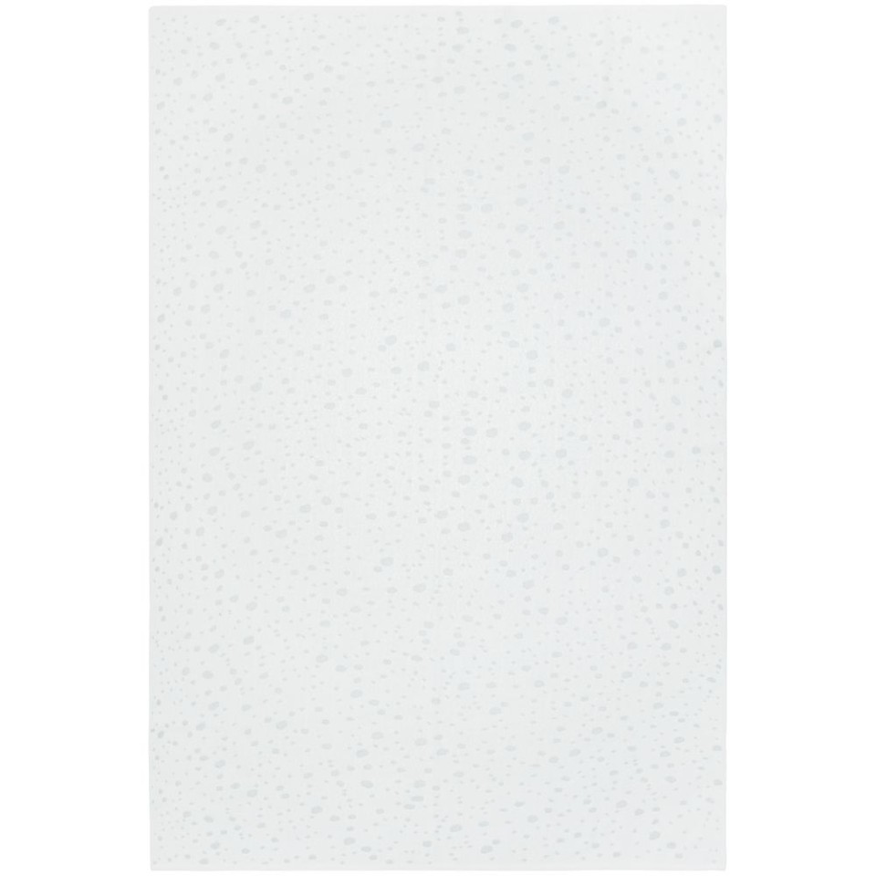 Плед Snowspot Fluffy, белый с люрексом