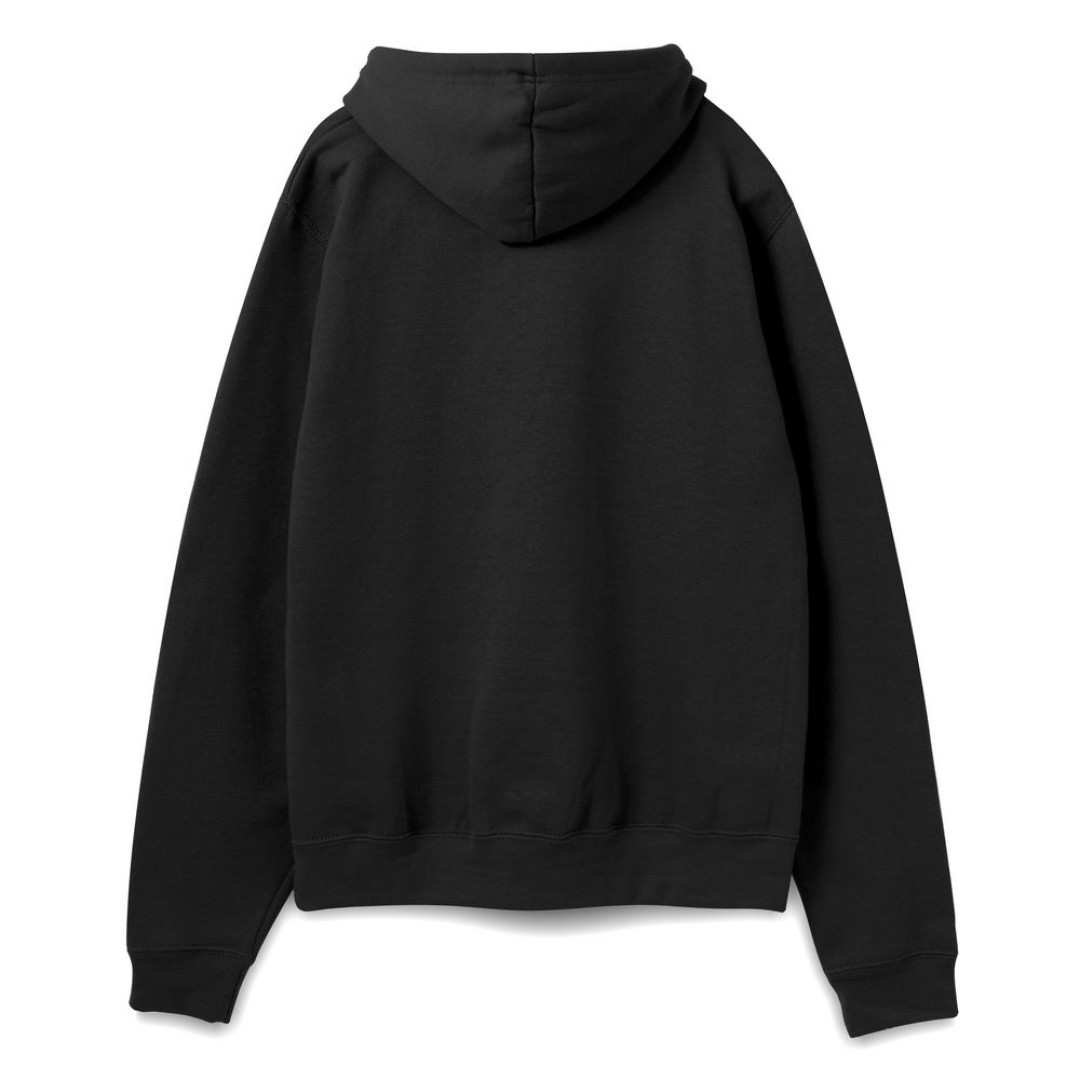 Толстовка с капюшоном Slam 320, черная, XS