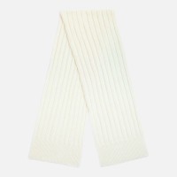 Шарф Bellish, белый (ванильный)