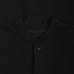 Бомбер унисекс Nuppu, черный, размер S