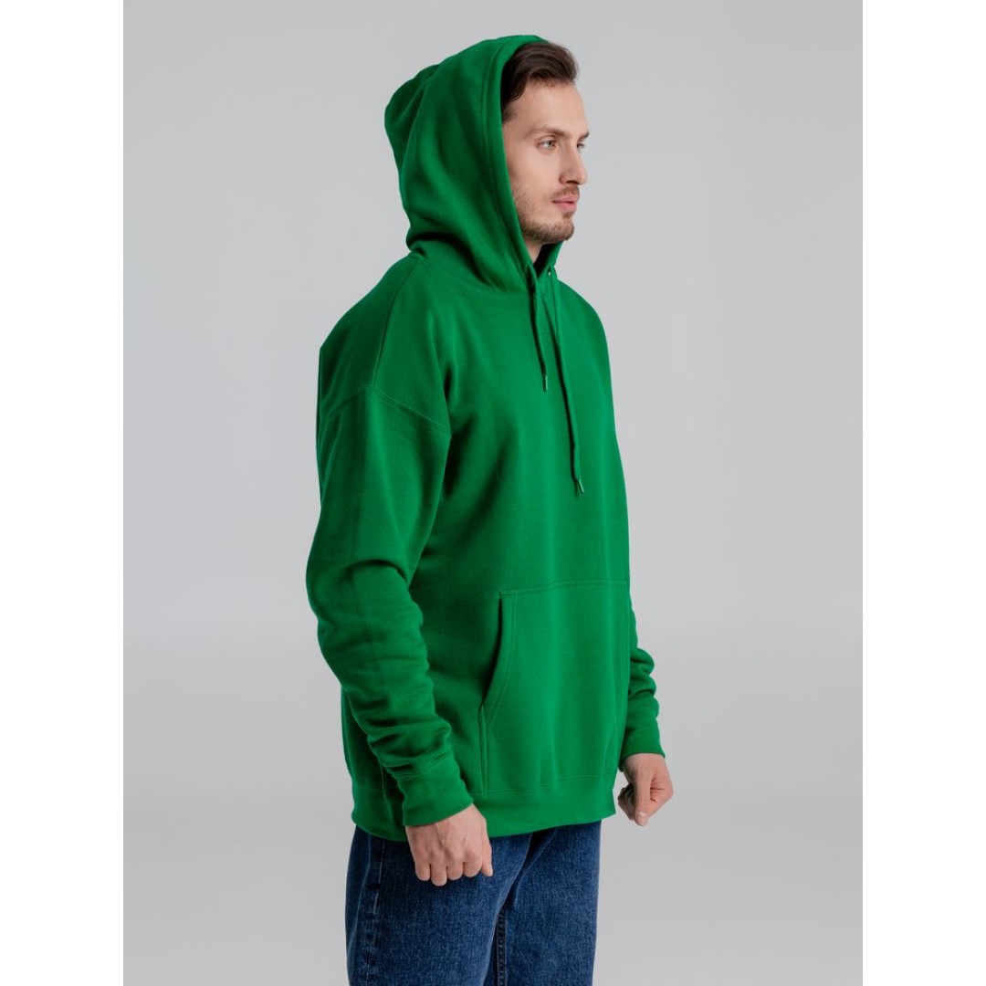 Толстовка с капюшоном Slam 320, ярко-зеленая, XS