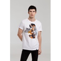 Футболка «Меламед. Jimi Hendrix», белая