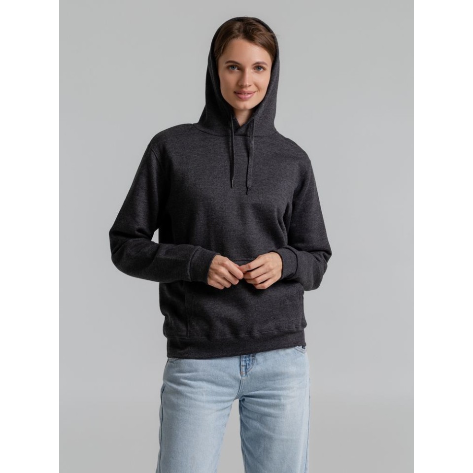 Толстовка с капюшоном Snake II черный меланж