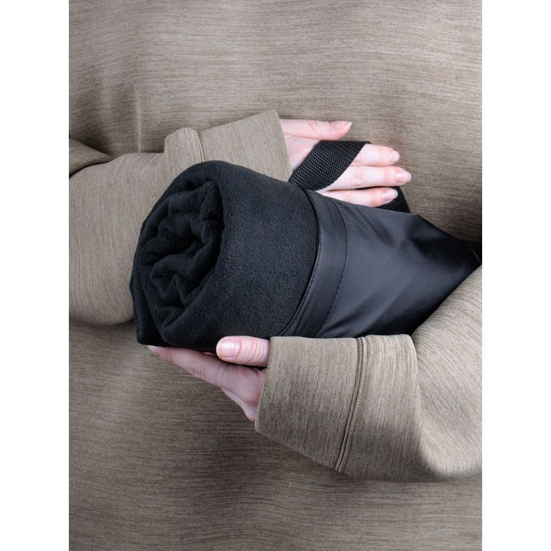 Дорожный плед Voyager 2, черный