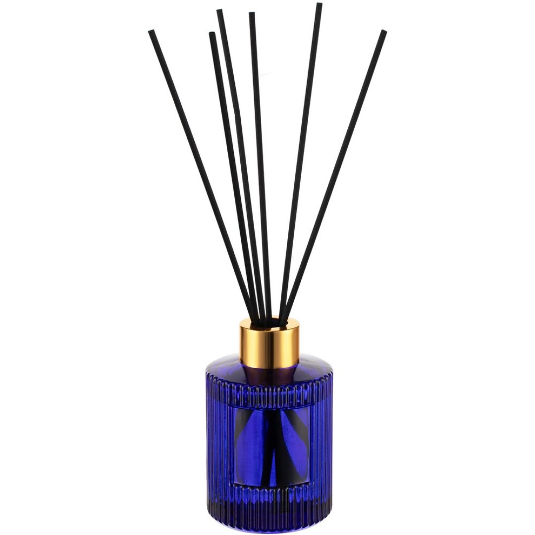 Диффузор ароматический Fragnola, пряная древесина и кардамон, темно-синий