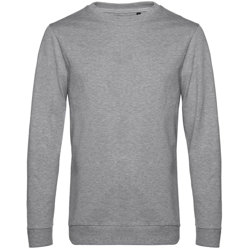 Свитшот унисекс Set In, серый меланж, 4XL