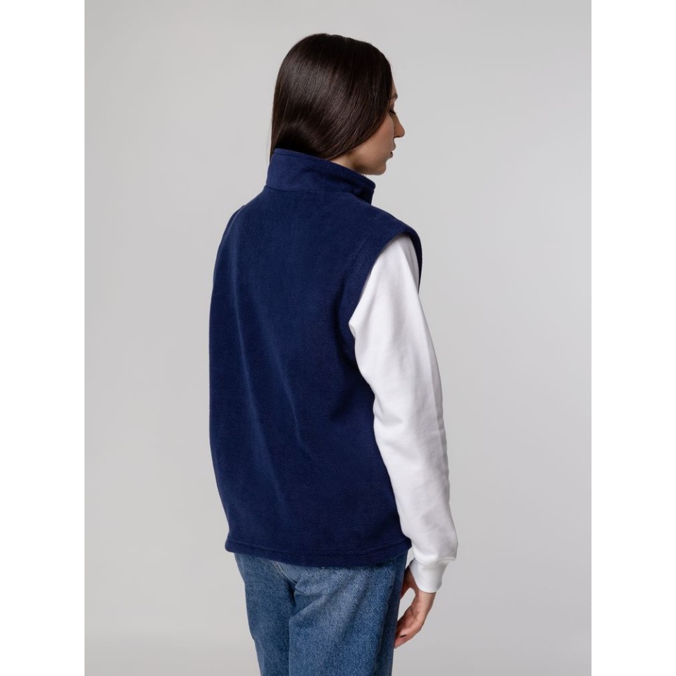 Жилет флисовый Manakin, темно-синий, размер XS/S