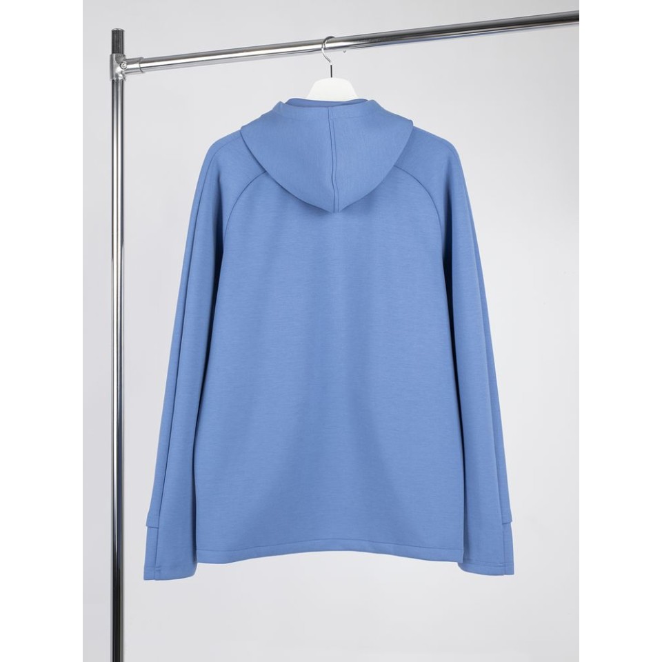 Куртка с капюшоном унисекс Begi, синяя