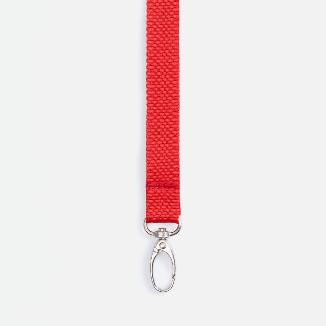 Лента для бейджа Pin, красная