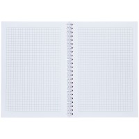 Блокнот Salvador в клетку, черный